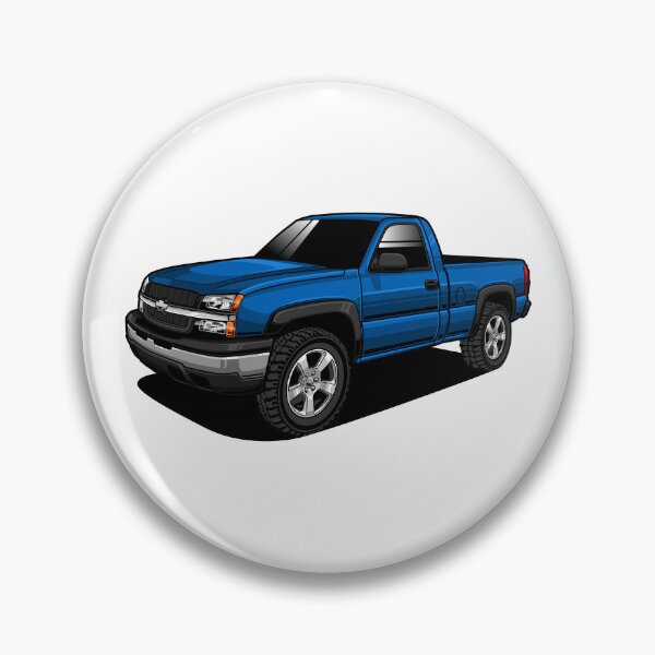 Item preview, Chevrolet Silverado 1500 Blue Version designed and sold by vektoranda.