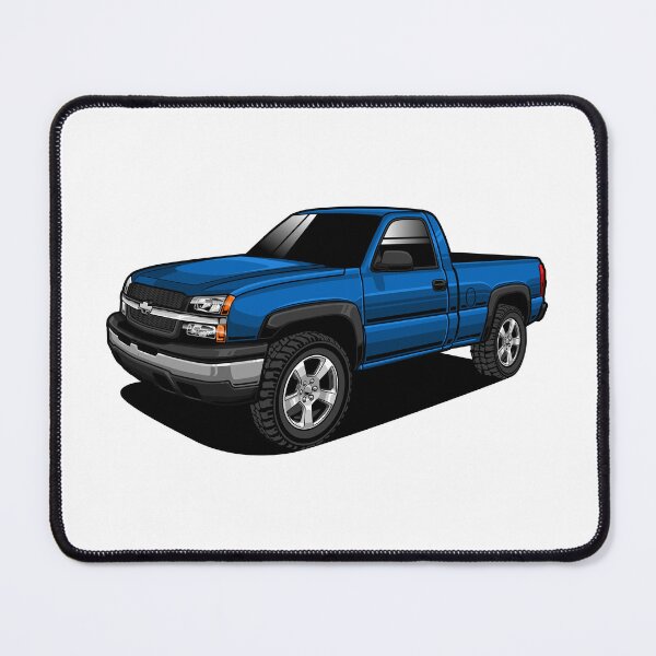 Item preview, Chevrolet Silverado 1500 Blue Version designed and sold by vektoranda.