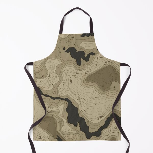 Item preview, Topographic map pattern designed and sold by Reichcorp.