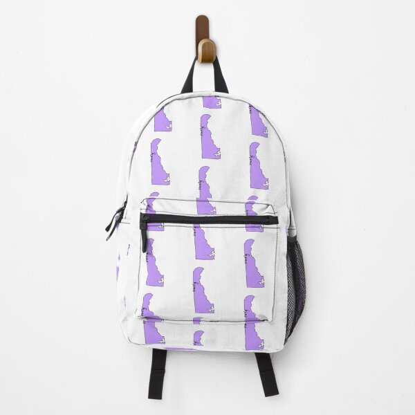 Item preview, Delaware Is My Home | Purple Home State Outline -  designed and sold by PurpleLoveStore.