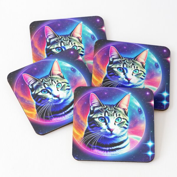 Item preview, Astro kitty designed and sold by Flowerslaps.