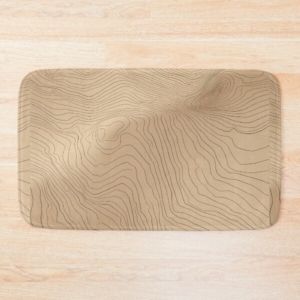 Item preview, Topographic map pattern designed and sold by Reichcorp.
