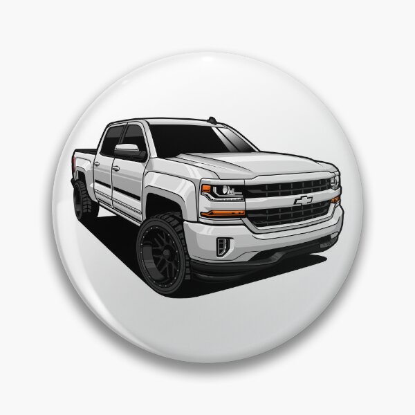 Item preview,  2016 Chevrolet Silverado 1500 White version designed and sold by vektoranda.