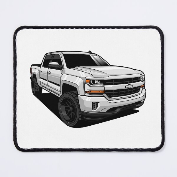Item preview,  2016 Chevrolet Silverado 1500 White version designed and sold by vektoranda.