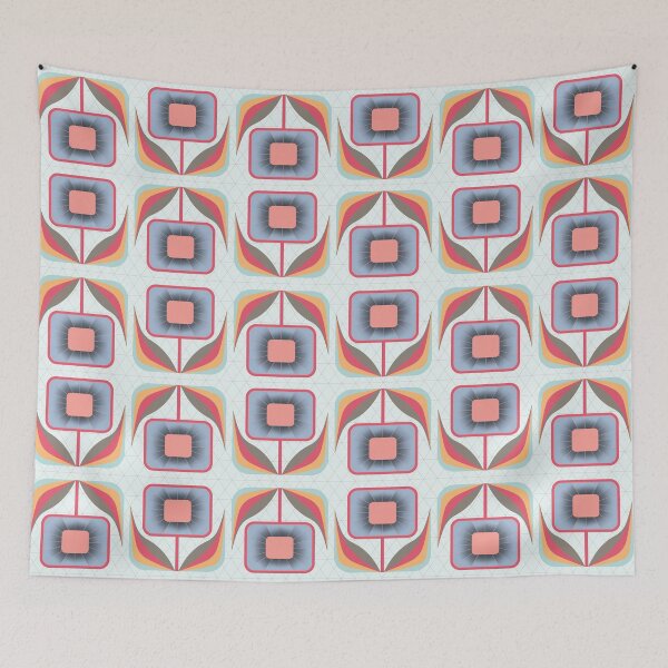 Item preview, FLOWER EUPHORIA - Multicolor [larger pattern] designed and sold by Carina Parry Studios.
