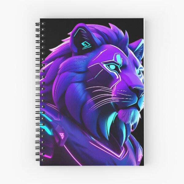 Item preview, NeonPunk Lion designed and sold by 2024Graphyx.