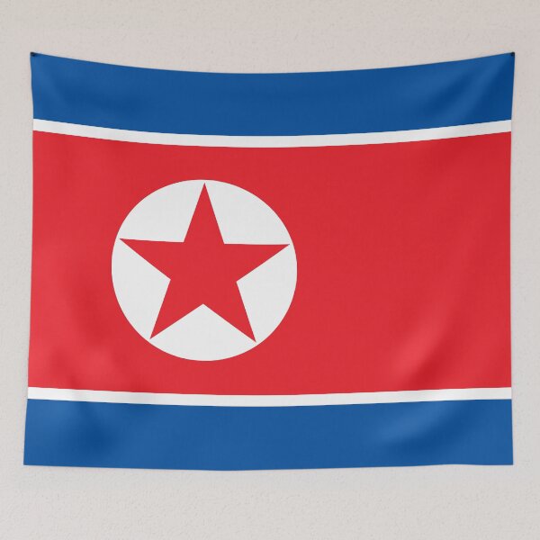 Item preview, National Flag Democratic People's Republic of Korea (DPRK) designed and sold by Danler.