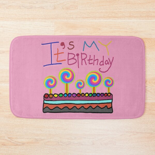 Item preview, its my birthday sign my backside please funny birthday  designed and sold by EunsooLee.