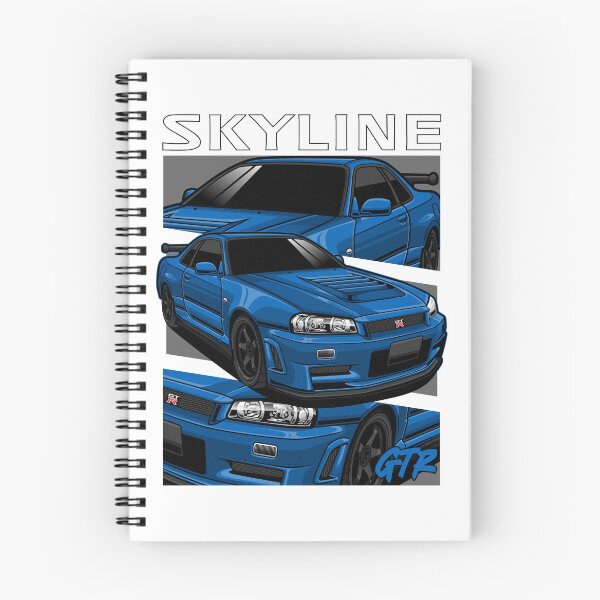 Item preview, Nissan Skyline GTR Blue V2 designed and sold by vektoranda.