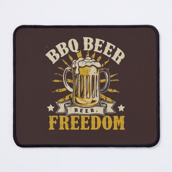 Artikelvorschau, BBQ beer freedom - funny quote for men entworfen und verkauft von Superdealkoeln.