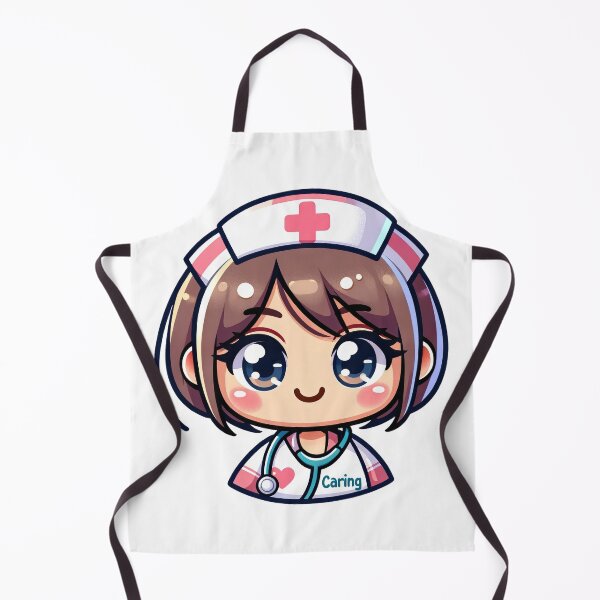 Item preview, Kawaii Nurse Caring designed and sold by ArtisticKevin.