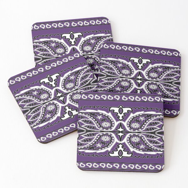 Item preview, Paisley Bandana Design - Deep Violet designed and sold by Teresa Pulcini .