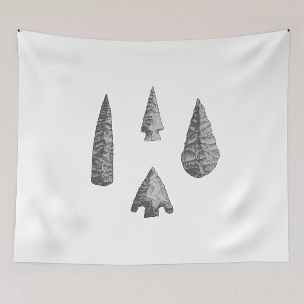 Item preview, Stone Age flaked tools designed and sold by Bundjum.