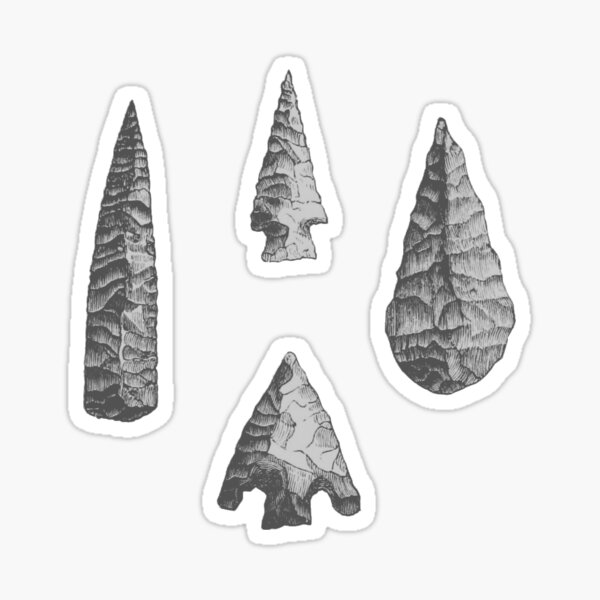 Item preview, Stone Age flaked tools designed and sold by Bundjum.
