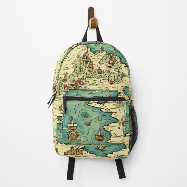 Item preview, Pirats map pattern designed and sold by Reichcorp.