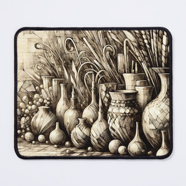 Item preview, Whispers of Time in Drawn Vases designed and sold by PictorialWhimsy.