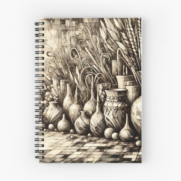 Item preview, Whispers of Time in Drawn Vases designed and sold by PictorialWhimsy.