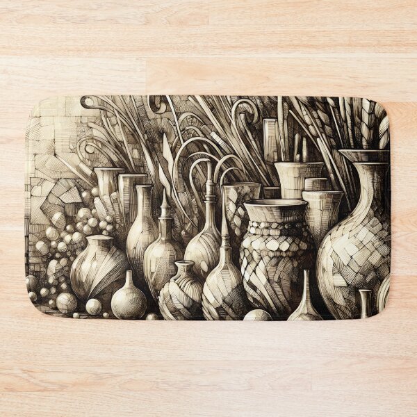 Item preview, Whispers of Time in Drawn Vases designed and sold by PictorialWhimsy.