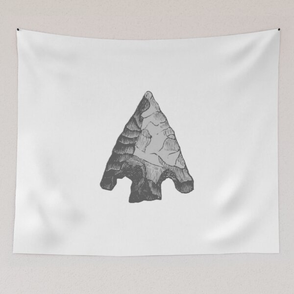 Item preview, Stone Age flaked arrow head  designed and sold by Bundjum.