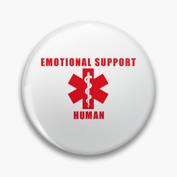 Item preview, Emotional Support Human designed and sold by Khaos Kreative.