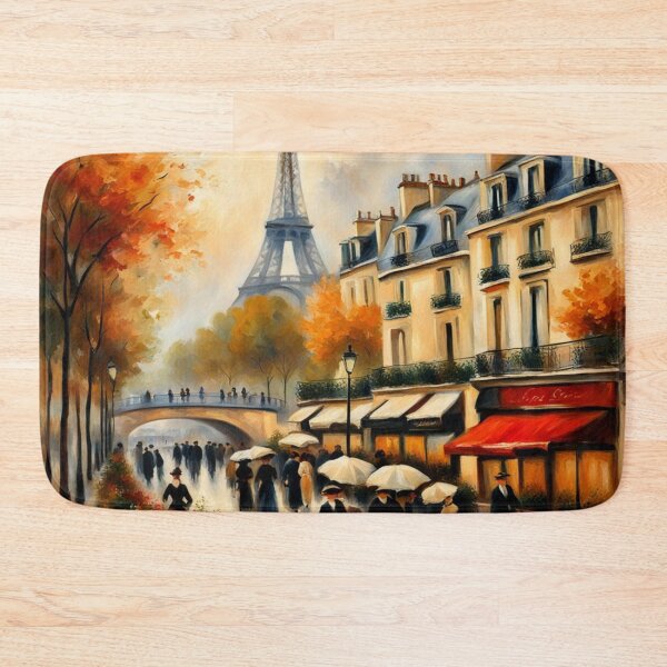 Item preview, Paris street scene with Eiffel Tower designed and sold by JackFreestone.