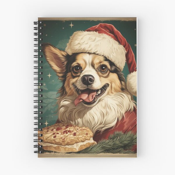 Artikelvorschau, Waliser Corgi im Weihnachtsmann entworfen und verkauft von pencil-art98.