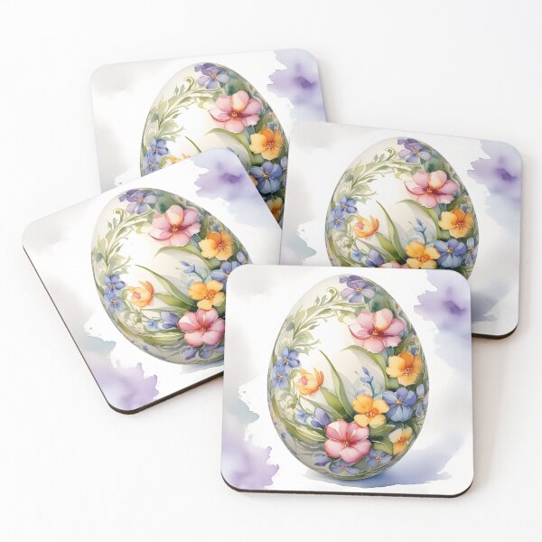 Item preview, Beautiful watercolor Easter egg designed and sold by DesignsbyVelvet.