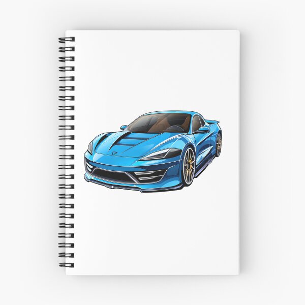 Item preview, Drive with elegance: Unleash style with our Electric Blue Supercar! designed and sold by Cr-AI-tive.