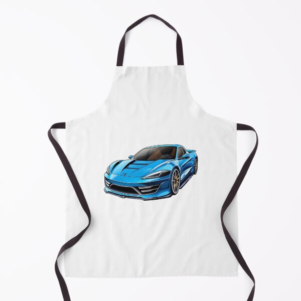 Item preview, Drive with elegance: Unleash style with our Electric Blue Supercar! designed and sold by Cr-AI-tive.