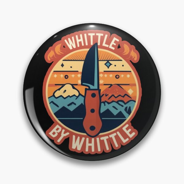 Item preview, Whittle By Whittle, Whittling And Wood Carving designed and sold by UrbanGraphixs.