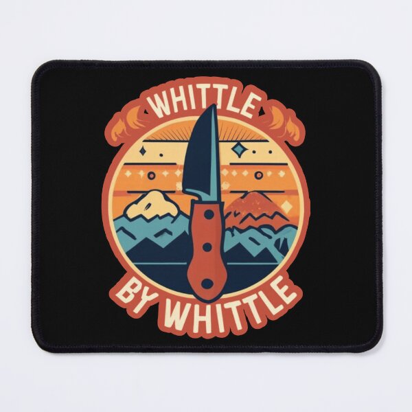 Item preview, Whittle By Whittle, Whittling And Wood Carving designed and sold by UrbanGraphixs.