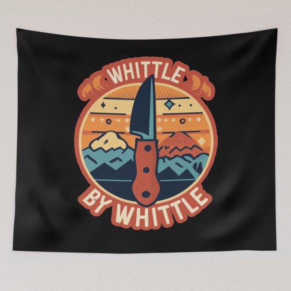 Item preview, Whittle By Whittle, Whittling And Wood Carving designed and sold by UrbanGraphixs.