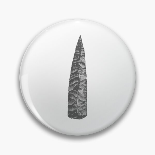 Item preview, Stone Age flaked spear head  designed and sold by Bundjum.
