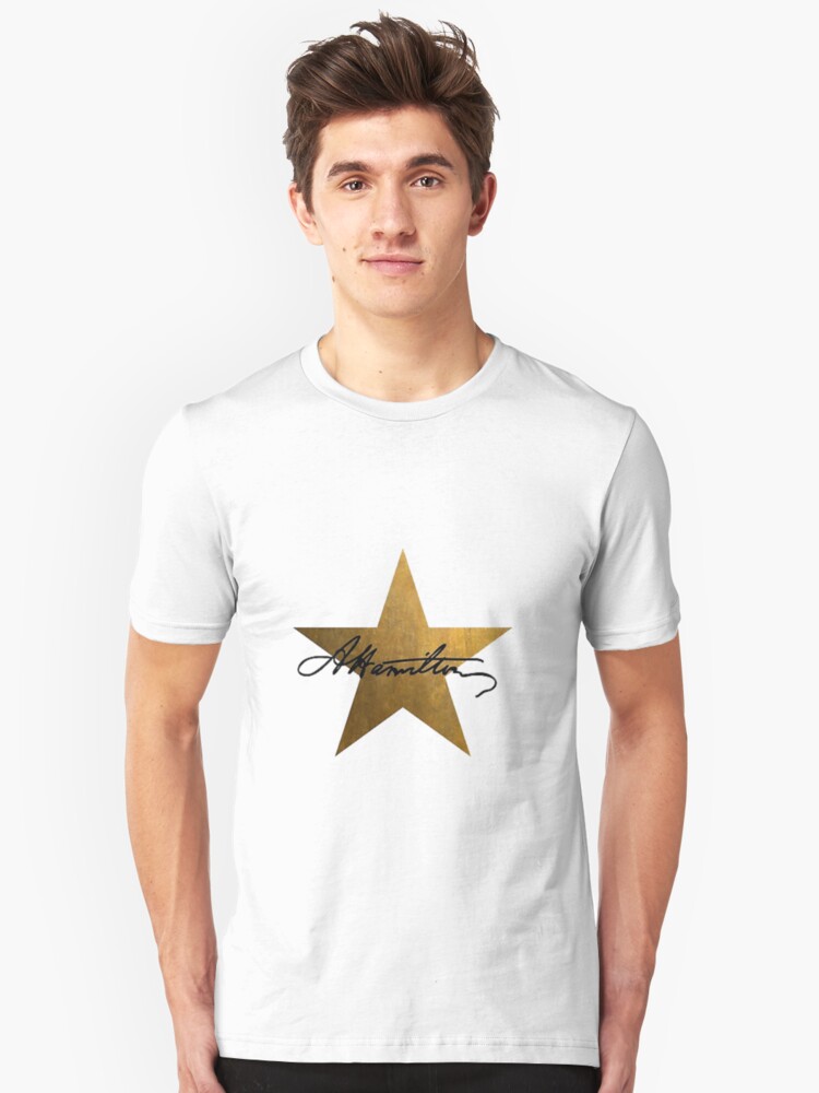 hamilton star shirt