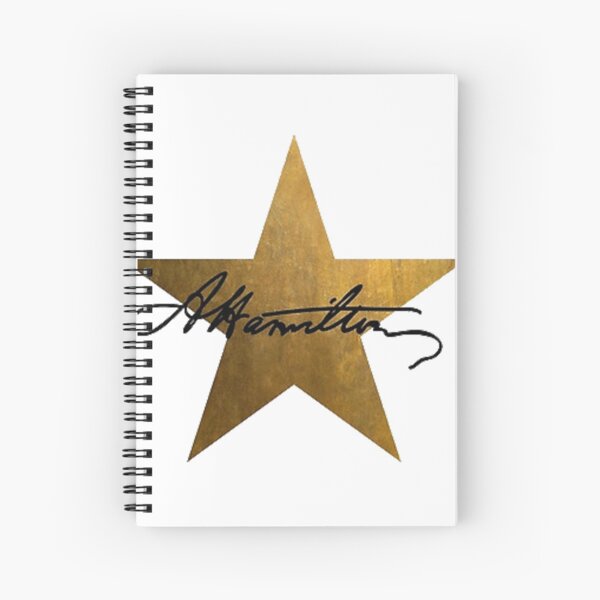 Hamilton Star Spiral Notebook