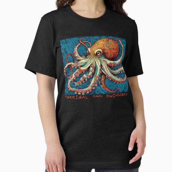 Item preview, TERRIGAL ocean SWIMMERS OCTOPUS  designed and sold by Nadamcdoodle.