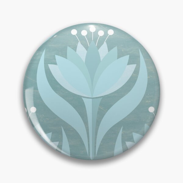 Item preview, Blooming Joy Flower - Blue Hosta textured designed and sold by Carina Parry Studios.