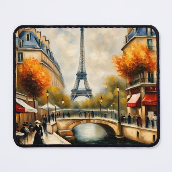 Item preview, Paris river Seine painting designed and sold by JackFreestone.