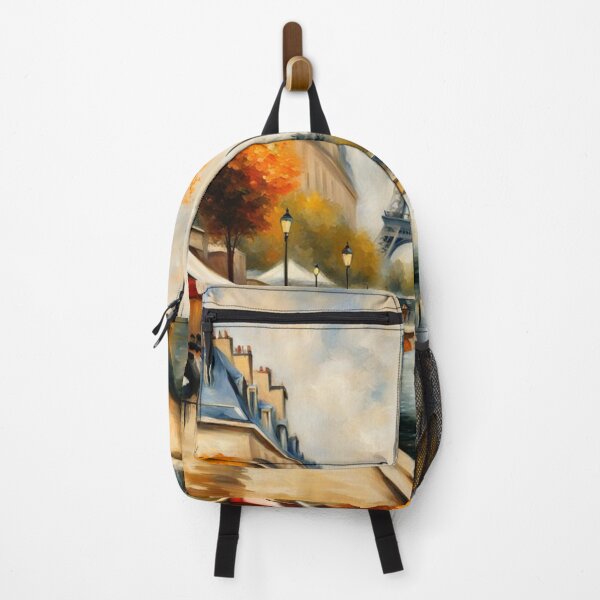 Item preview, Paris river Seine painting designed and sold by JackFreestone.