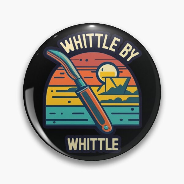 Item preview, Whittle By Whittle, Whittling And Wood Carving designed and sold by UrbanGraphixs.