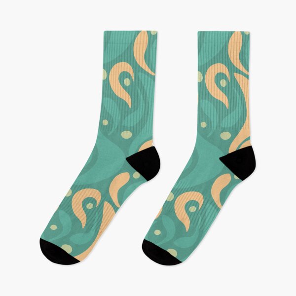 Item preview, Green fish designed and sold by ChallaDesign.