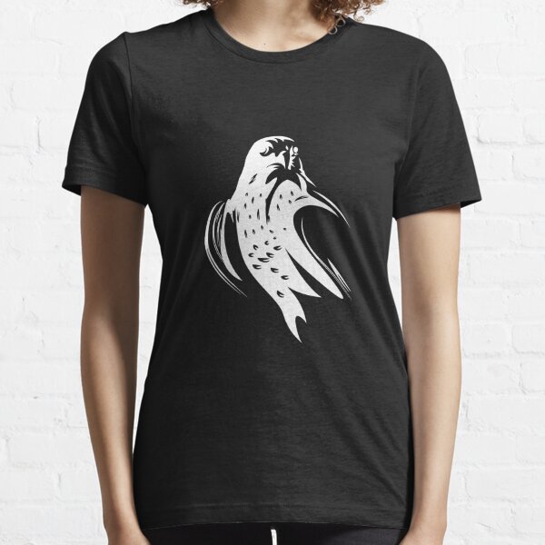 Falconry Shirt for Him Red-tailed Falcon Tshirt Bird of 