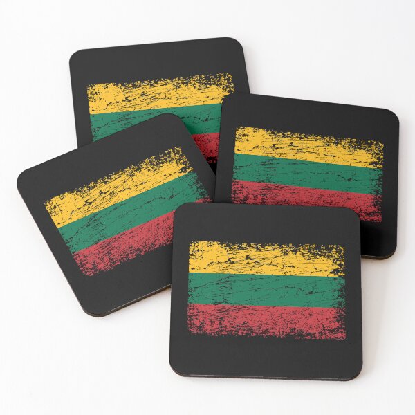 Item preview, Lithuania flag used look designed and sold by GeogDesigns.
