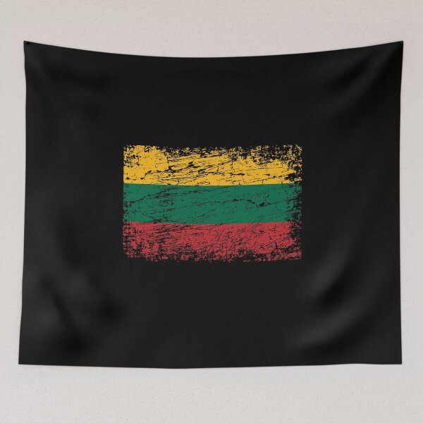 Item preview, Lithuania flag used look designed and sold by GeogDesigns.
