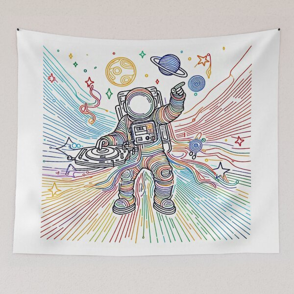 Item preview, Astronaut Orchestra-DJ designed and sold by yumi86.