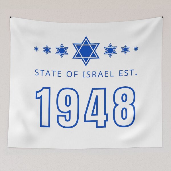 Item preview, Israel Independence 1948 designed and sold by RuyaFab.