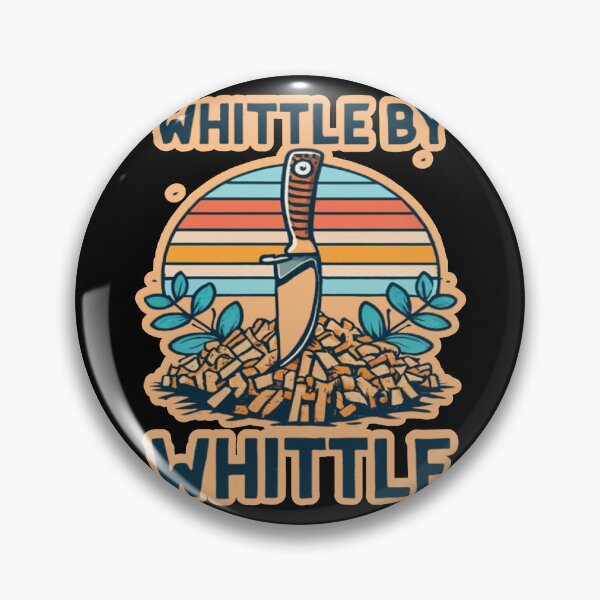 Item preview, Whittle By Whittle, Whittling And Wood Carving designed and sold by UrbanGraphixs.