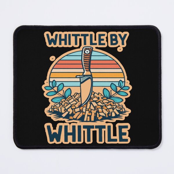 Item preview, Whittle By Whittle, Whittling And Wood Carving designed and sold by UrbanGraphixs.