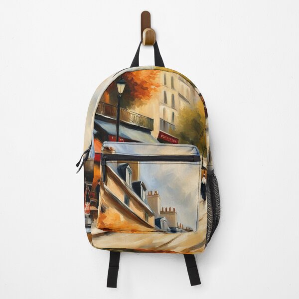 Item preview, Paris street with Eiffel Tower and cars designed and sold by JackFreestone.
