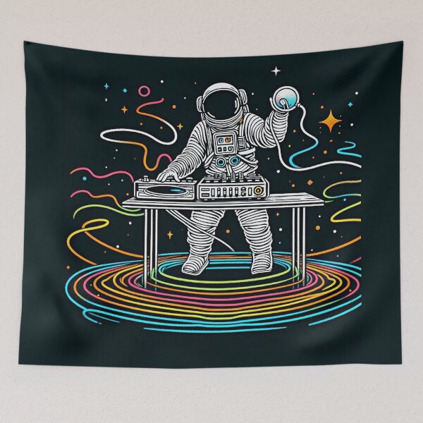 Item preview, Astronaut Orchestra-DJ designed and sold by yumi86.